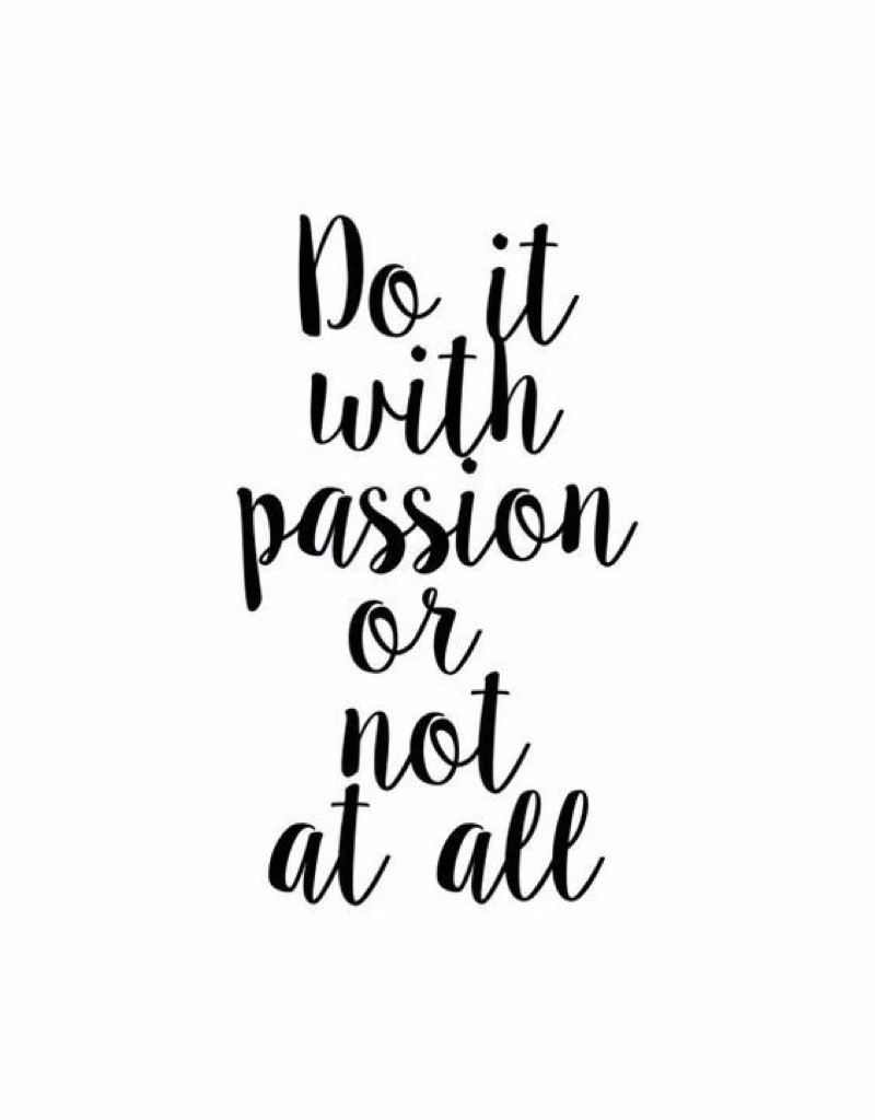 Quote about Passion
